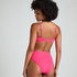 Haut de bikini sans bretelles préformé à armatures Scallop Taille E +, Rose