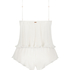 Ensemble Cami Mousseline Plissé, Blanc