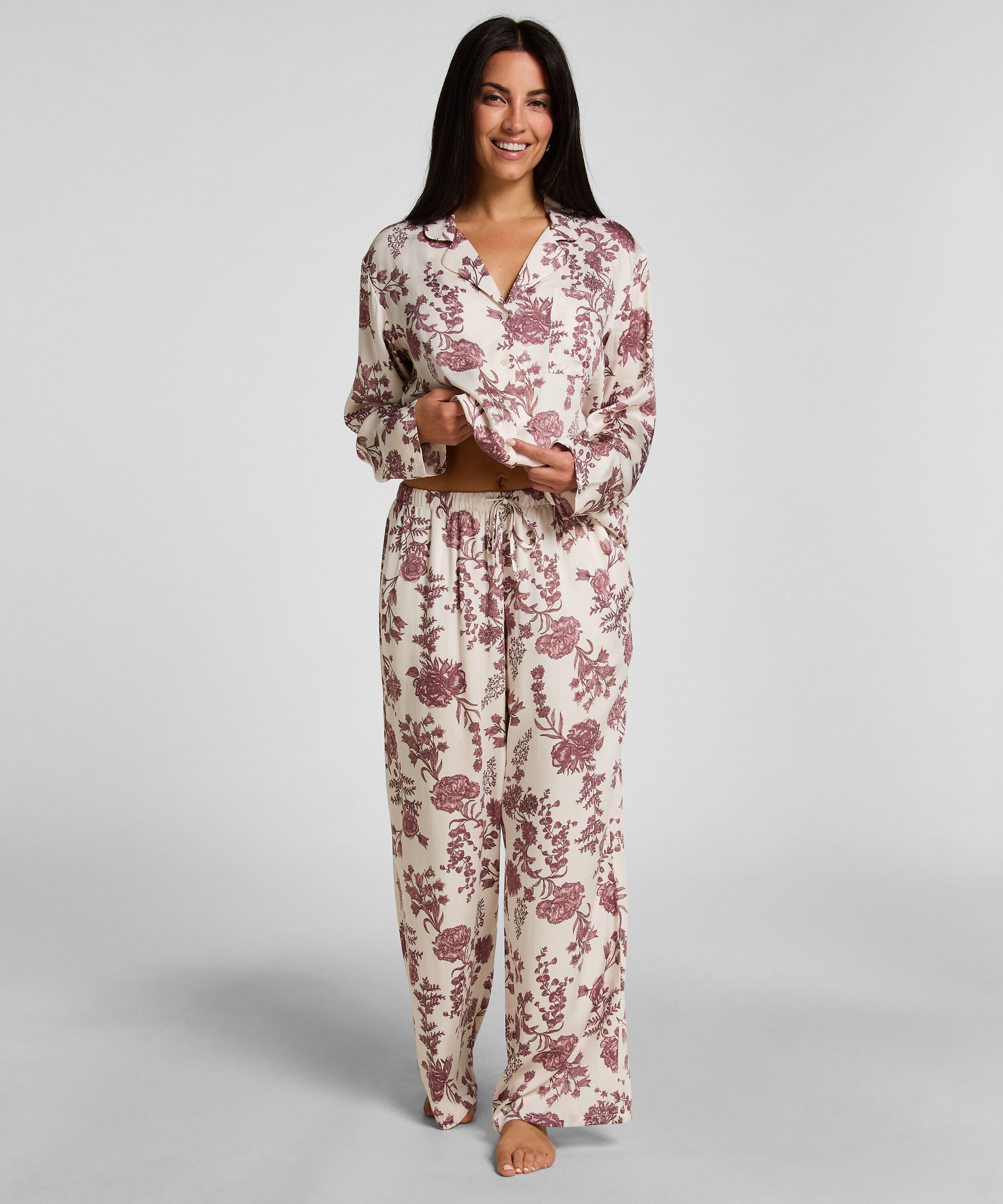Pyjamabroek Woven Print