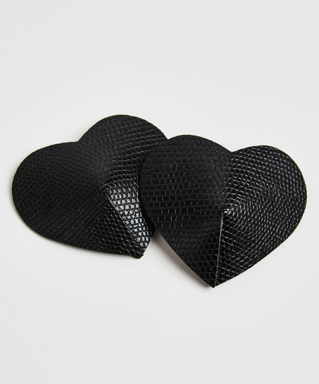 Private nipple covers Snake, Zwart