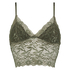 Bralette longline Fancy, Vert
