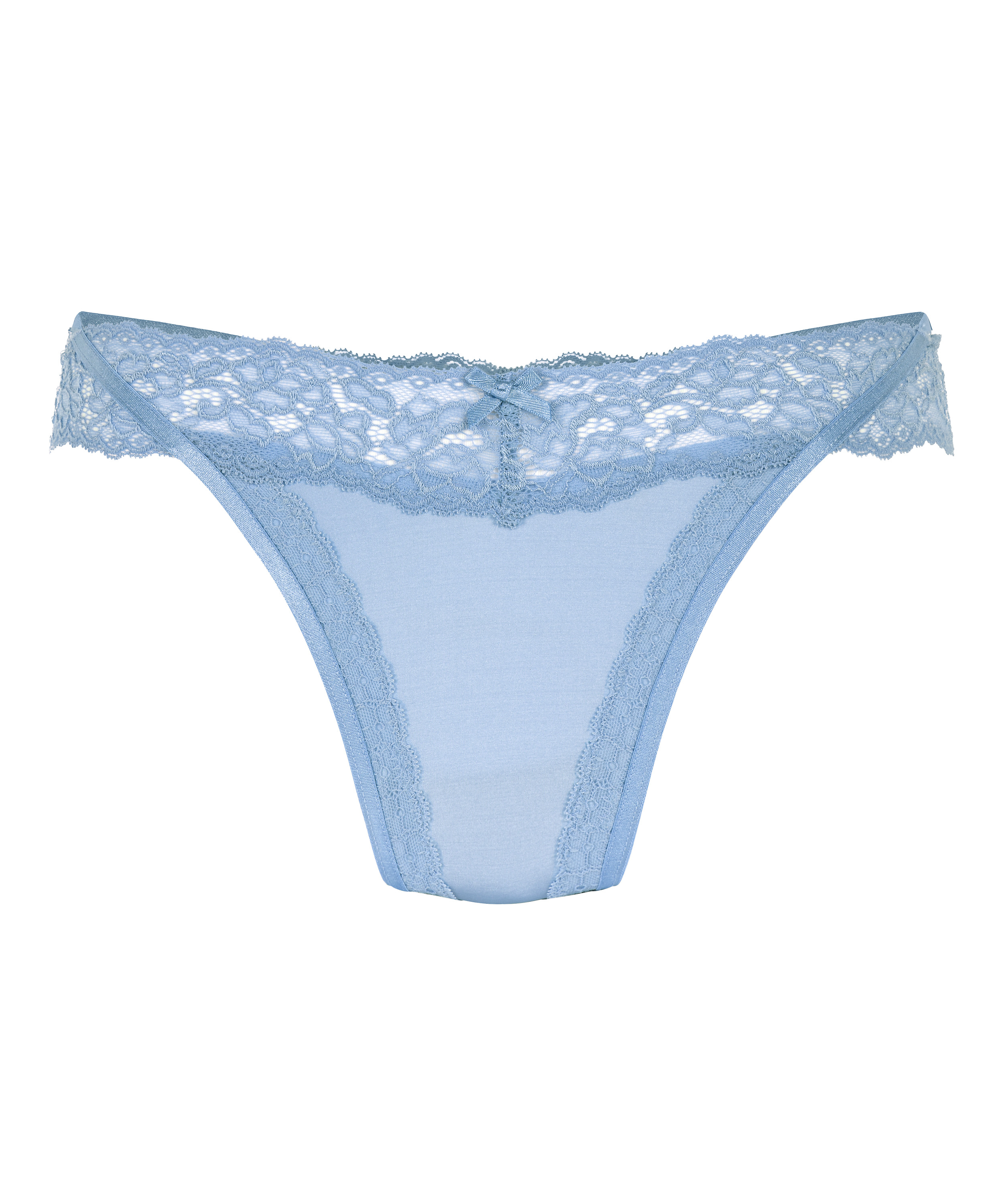 Extra lage v-string Elliena, Blauw, main