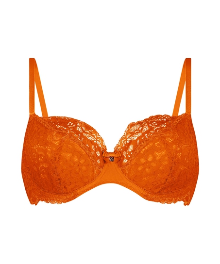 Soutien-gorge à armatures non-préformé Marine, Orange