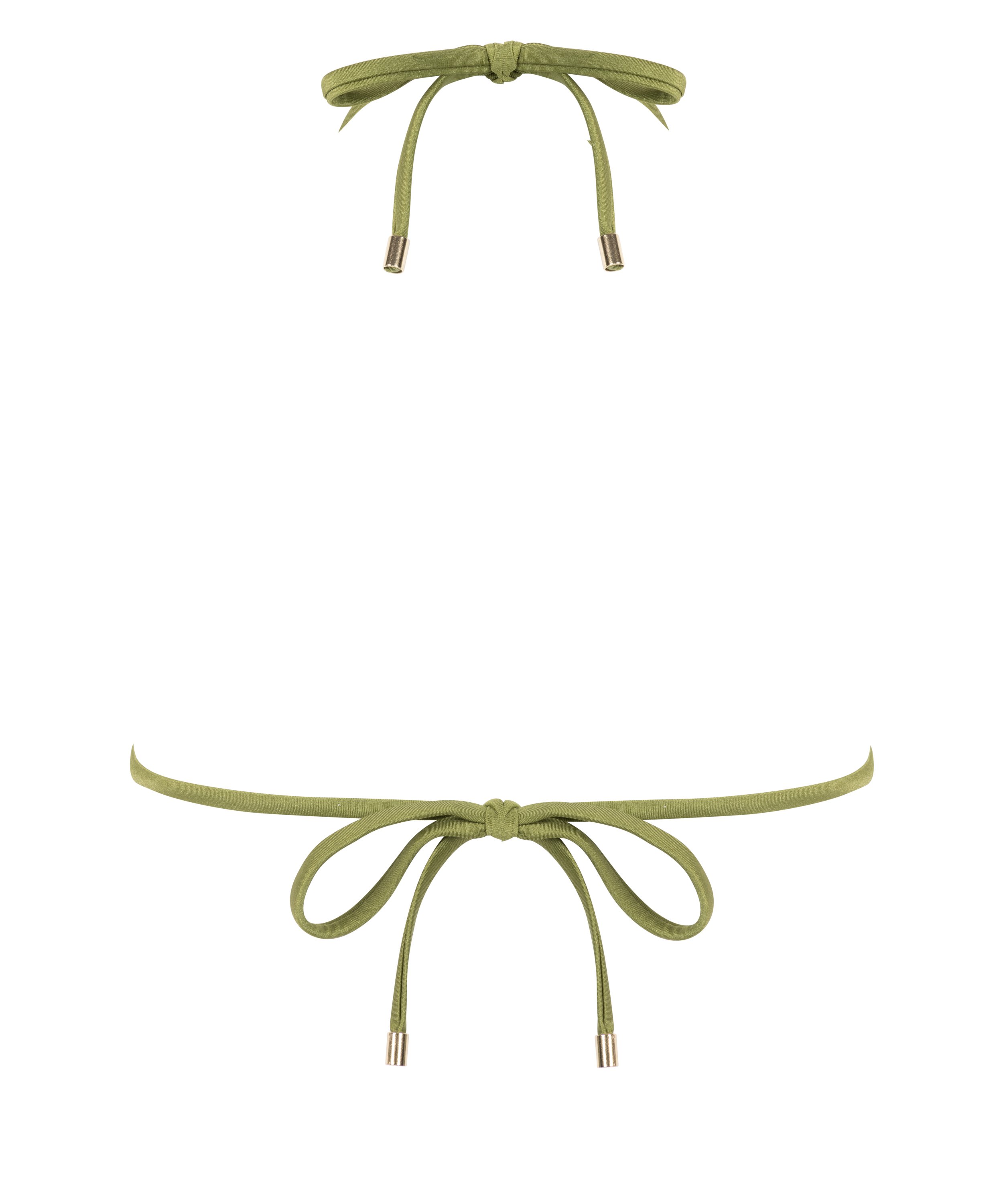 Triangel bikinitop Yucatan, Groen, main