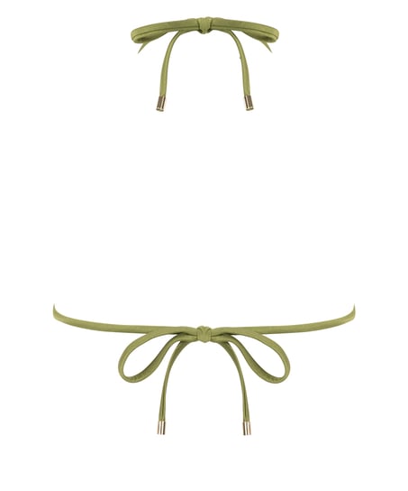 Triangel bikinitop Yucatan, Groen