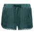 Pyjama short velours, Groen