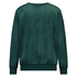 Top Velours Stripe, Groen