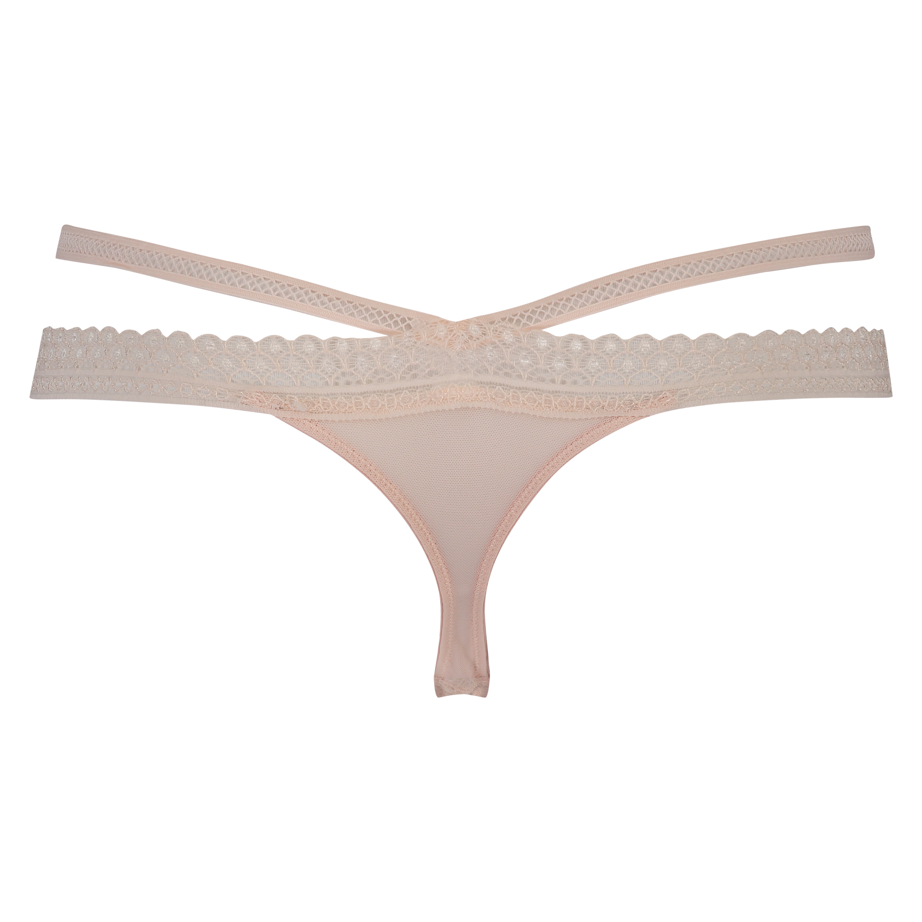 String Strappy Low, Roze, main