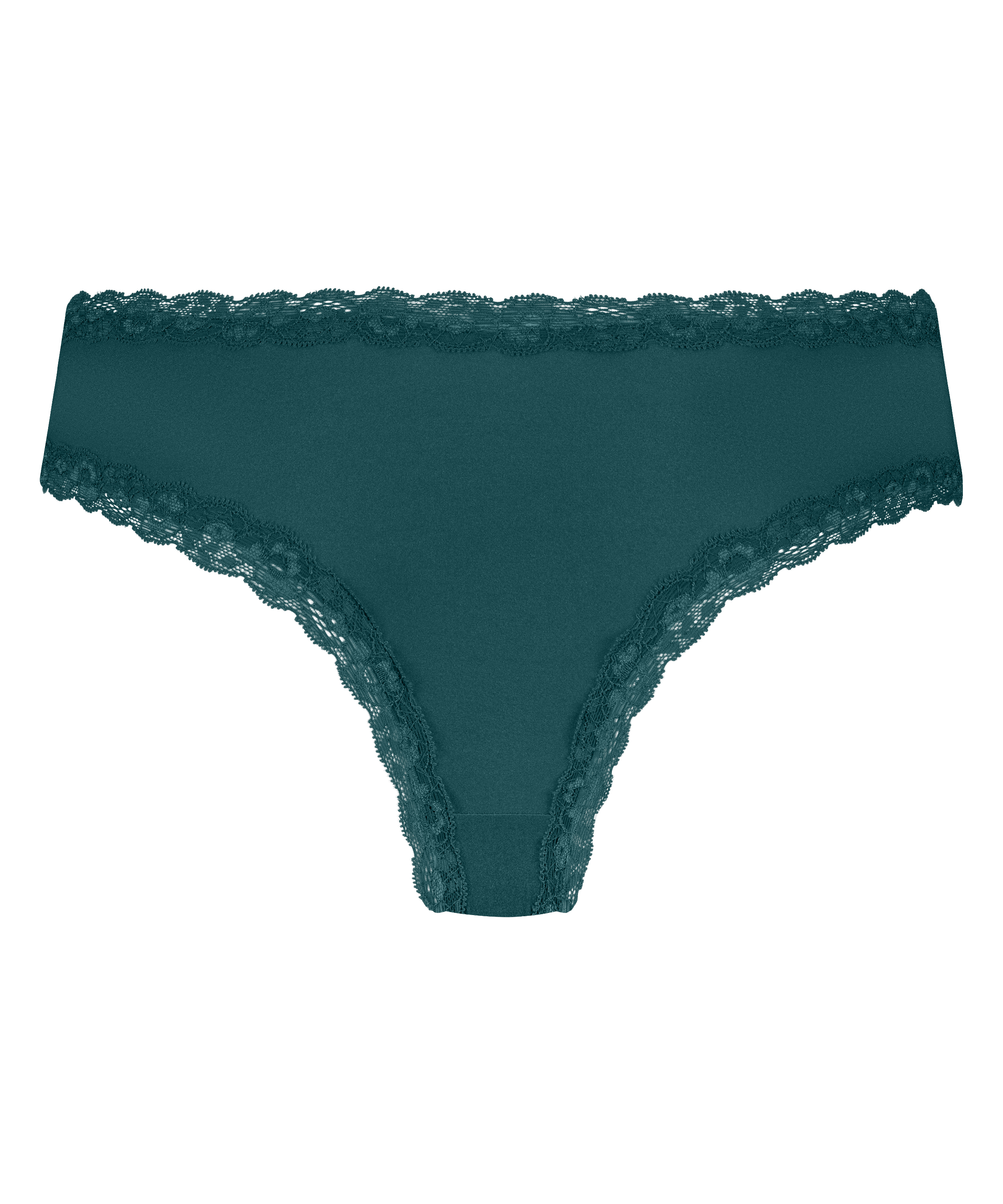 Slip br&eacute;silien V-shape mesh, Vert, main