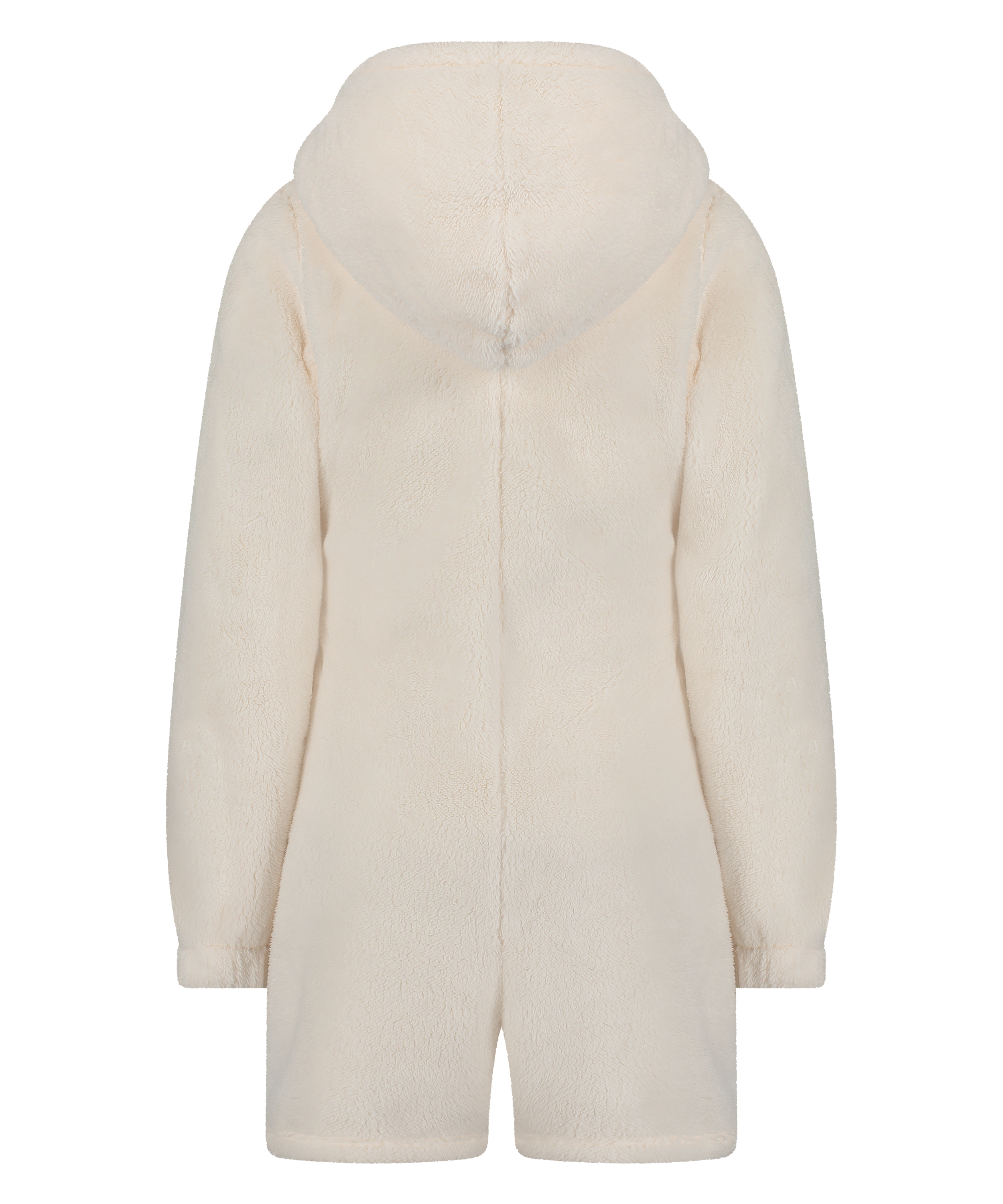 Onesie Fleece, Wit, main