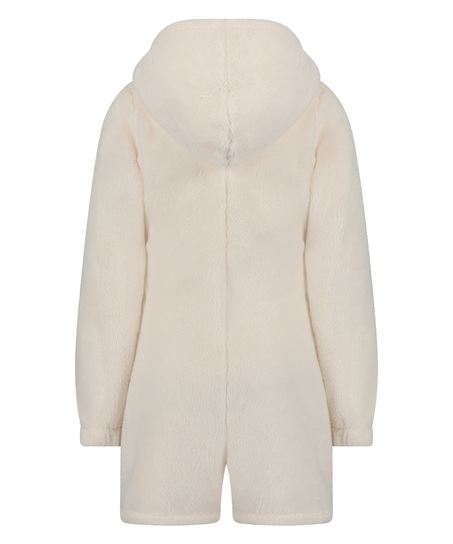Onesie Fleece, Wit