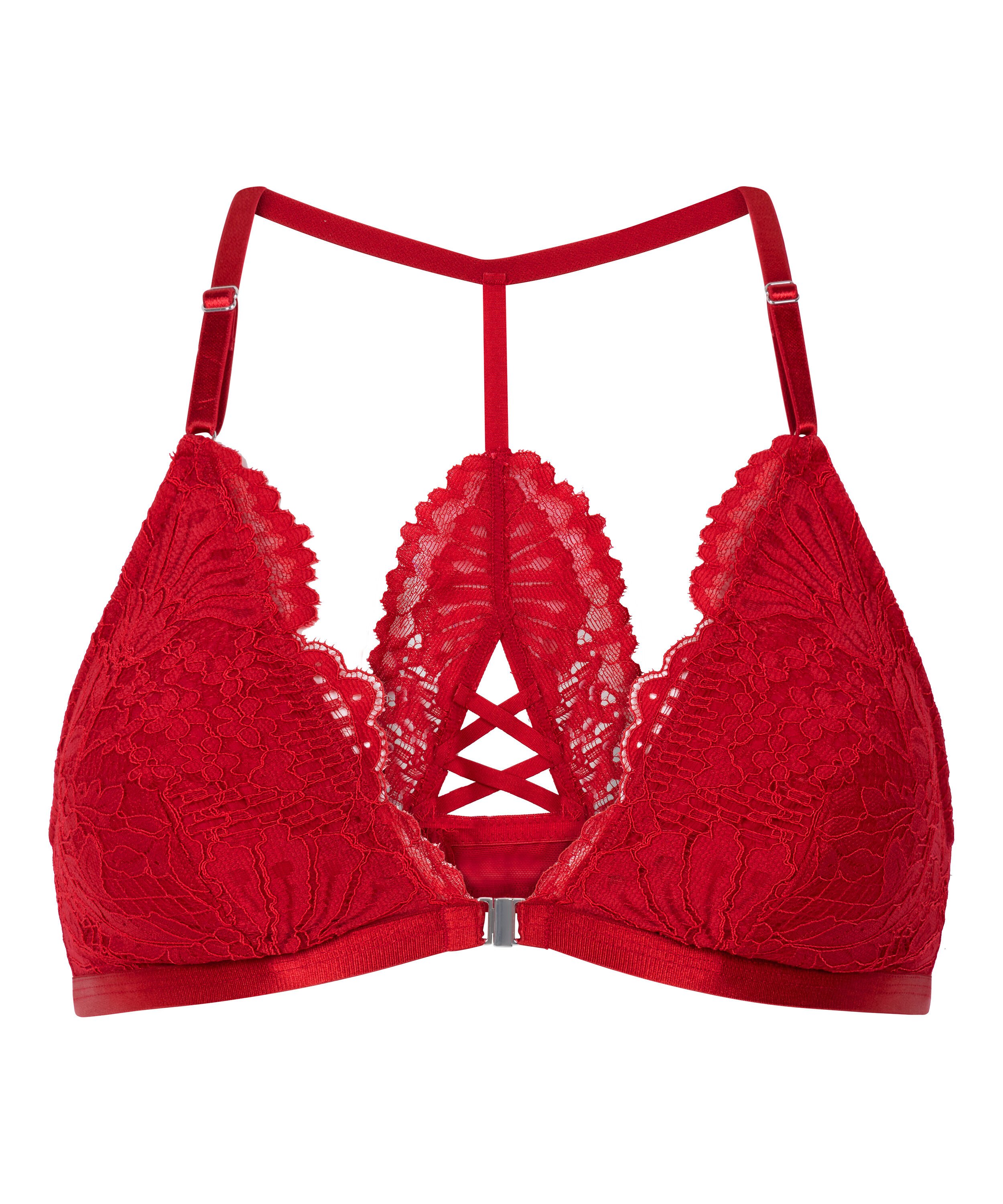Bralette Whitney, Rood