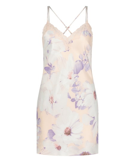 Slipdress Satin, Roze