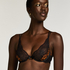 Soutien-gorge &agrave; armatures non-pr&eacute;form&eacute; Fleur Nyakim, Noir