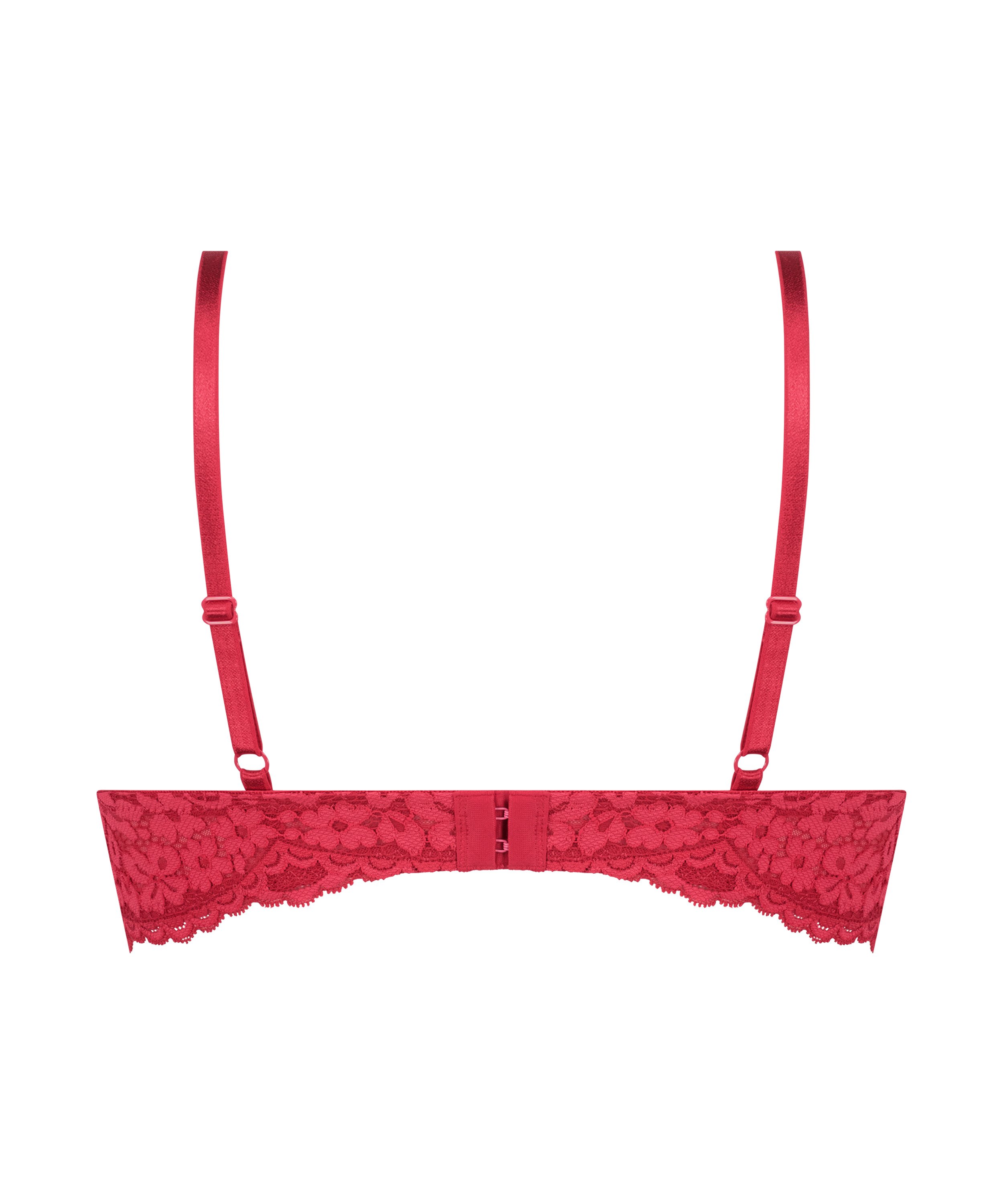 Soutien-gorge à armatures préformé Rose, Rouge, main