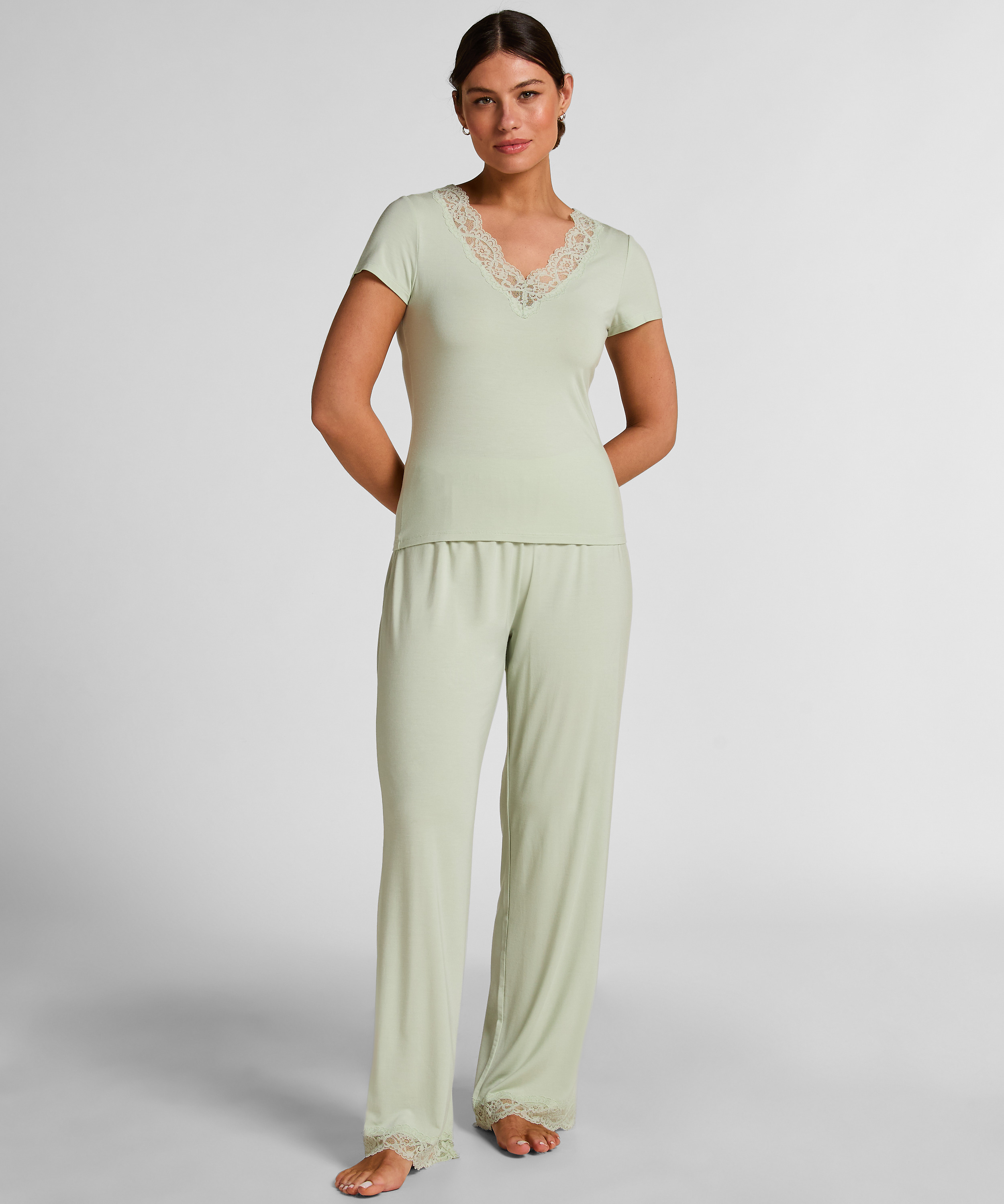 Pyjama set Nana, Groen, main