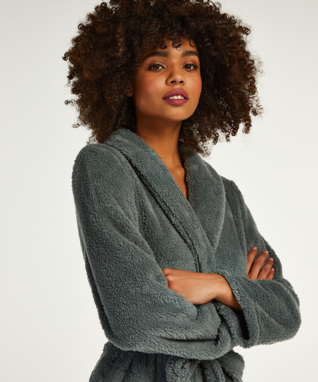 Peignoir Fleece, Vert