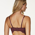 Voorgevormde strapless longline beugel bh Orion, Rood