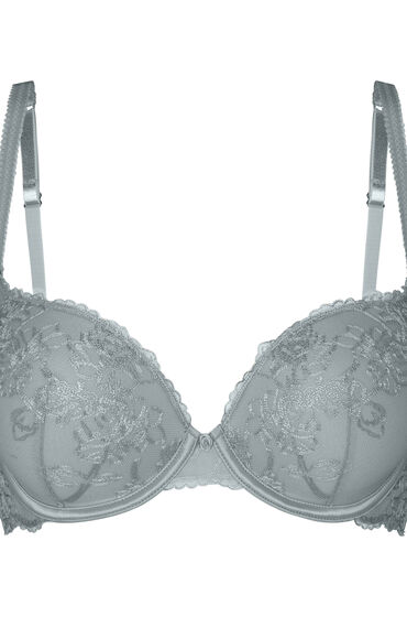 Hunkemöller Maximizer Push-Up BH Nola met Kant Blauw, foto 3