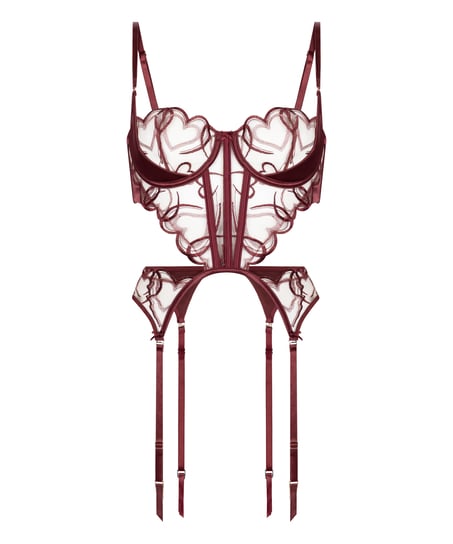 Bustier Olivia, Rood