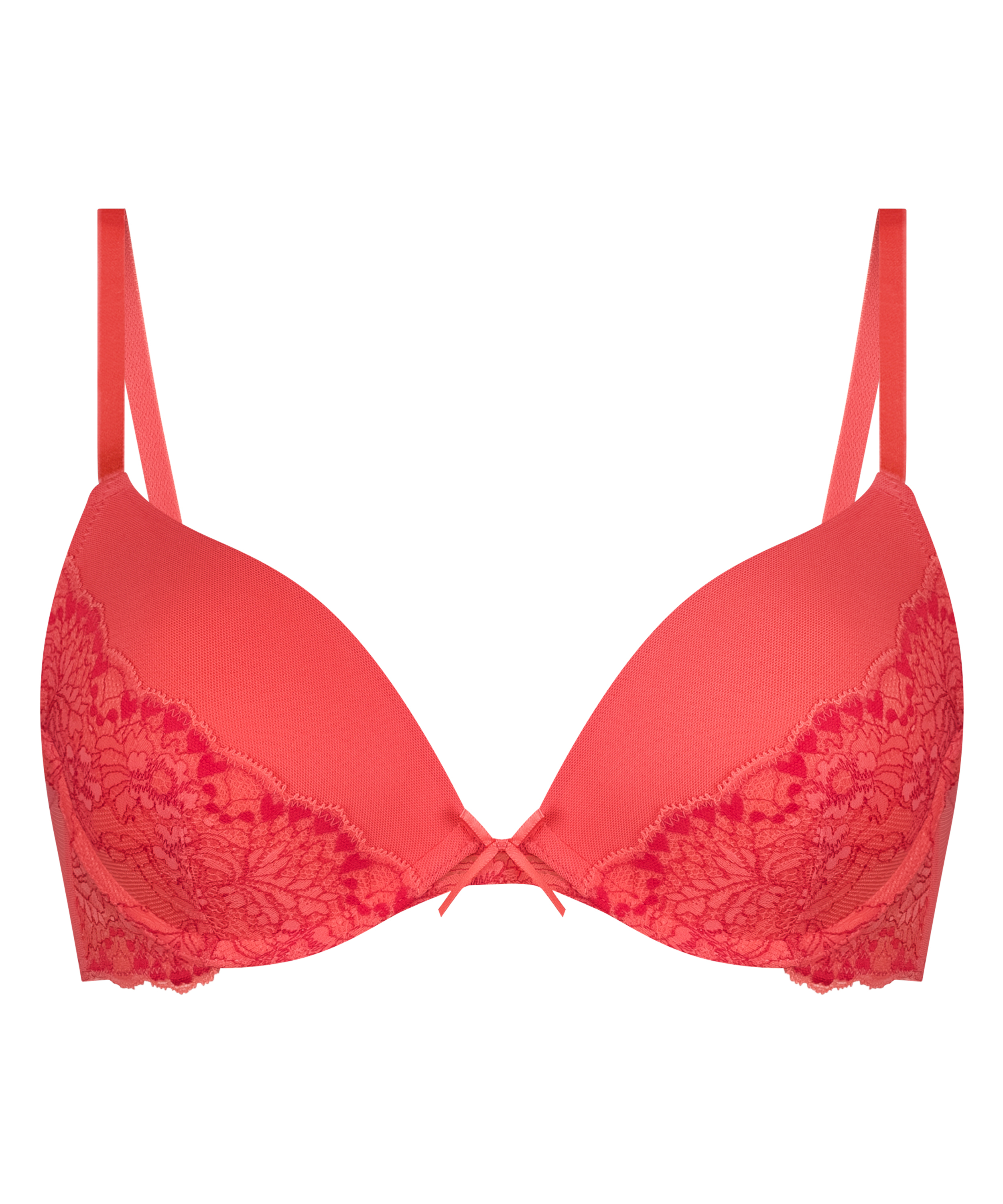 Soutien-gorge à armatures préformé push-up Cherry, Rose, main