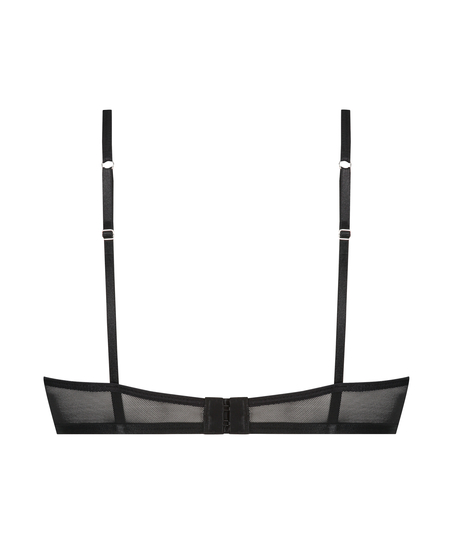 Niet-voorgevormde beugel bh Pippa, Zwart