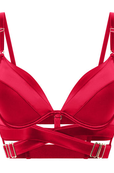 Hunkemöller Voorgevormde push-up longline beugel bh Colette Roze, foto 3