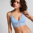 Triangel Bralette Posie, Blauw
