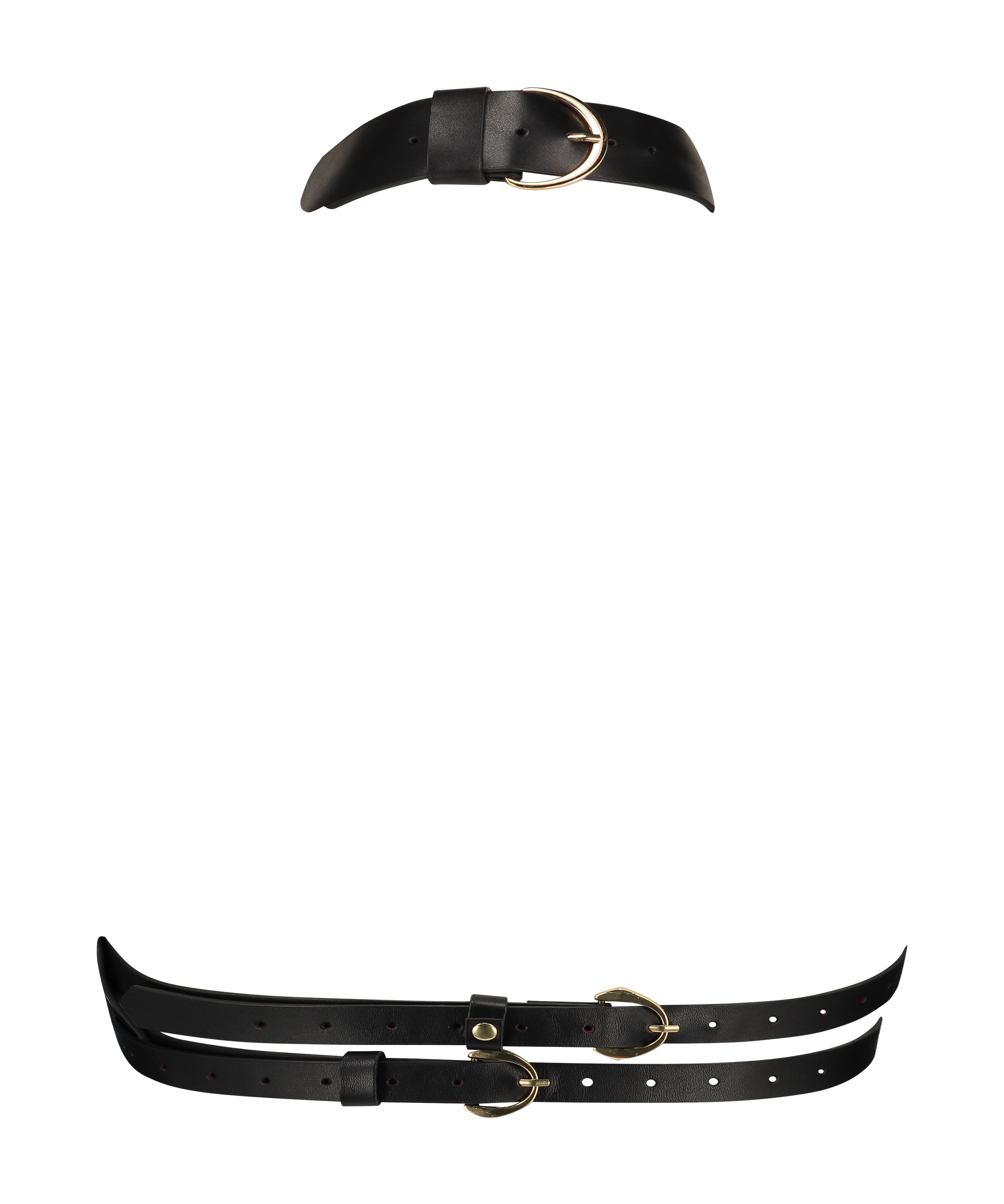 Private choker harnas, Zwart, main