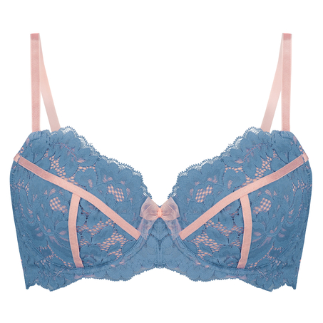Voorgevormde beugel bh Millie, Blauw