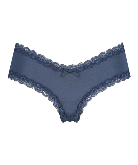 V-shape micro brazilian, Blauw