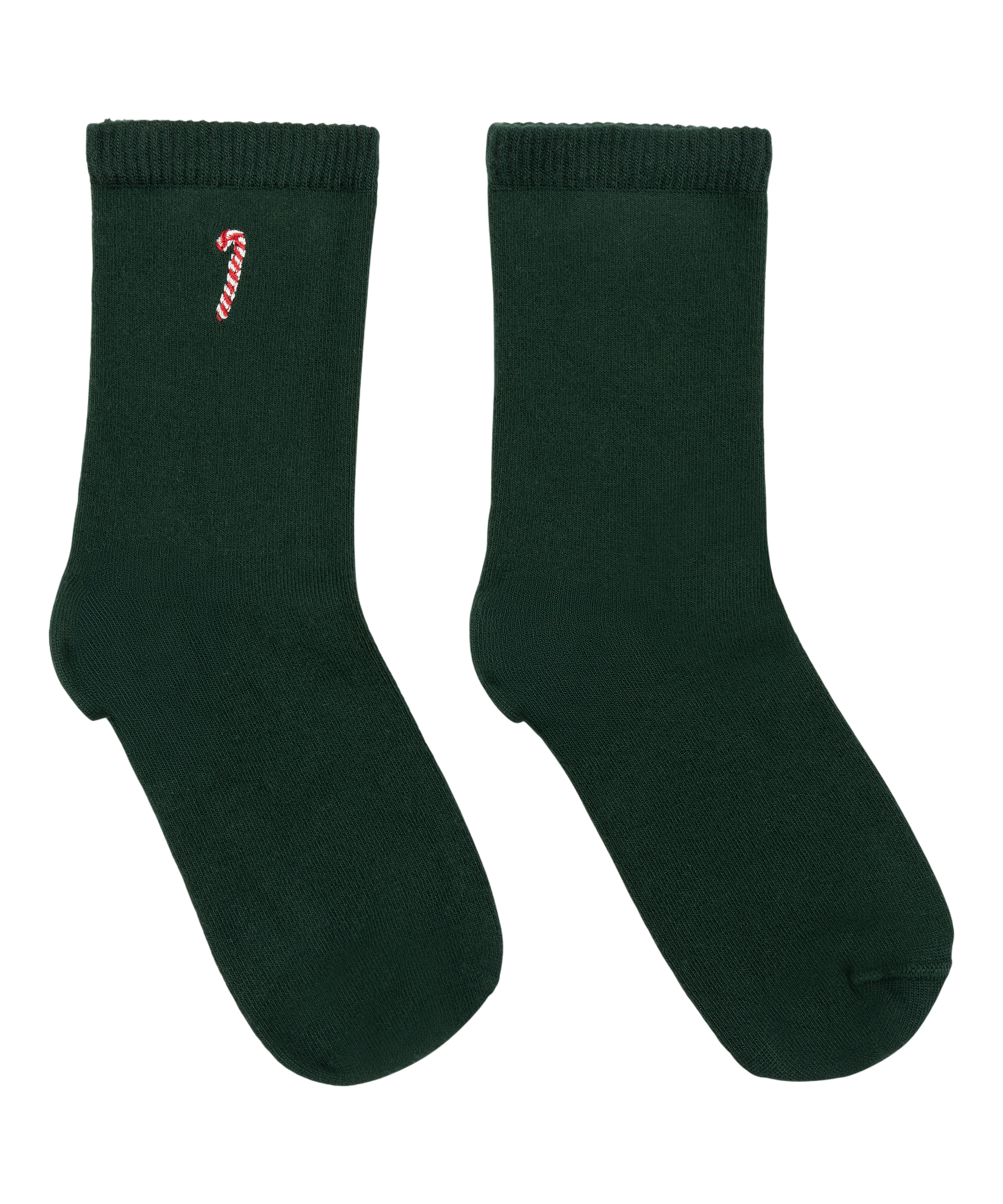 Chaussettes courtes en modal, Vert, main