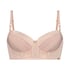Voorgevormde beugel bh Nicole, Roze