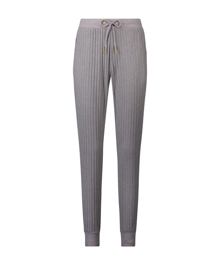 Petite Pantalon de pyjama Brushed Rib, Gris