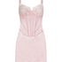 Slipdress Lace Camille, Roze