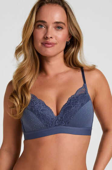 Hunkemöller Voorgevormde Bh Zonder Beugel Sophie Blauw