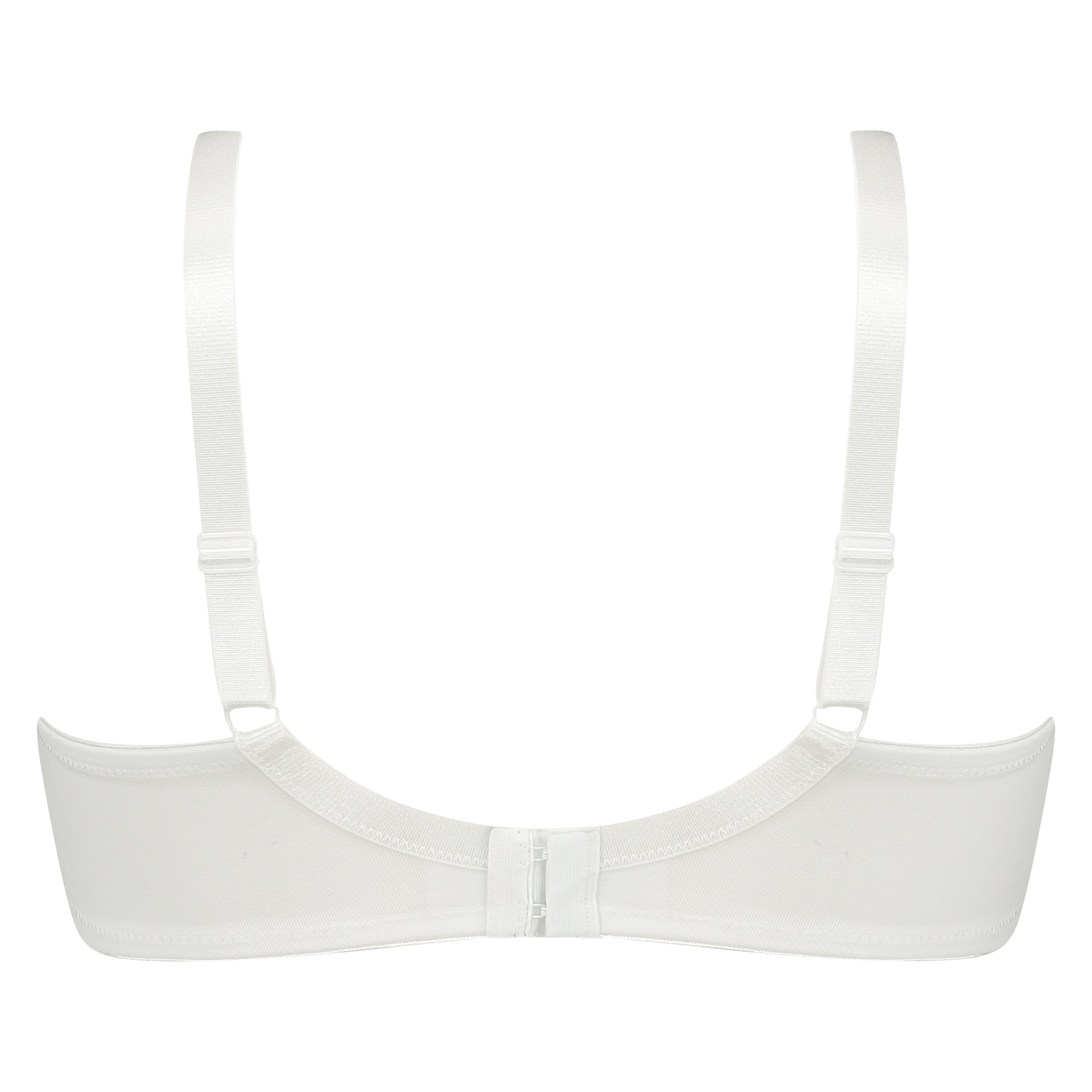 Soutien-gorge à armatures non-préformé minimiseur Nina, Blanc, main