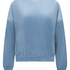 Velours Top, Blauw