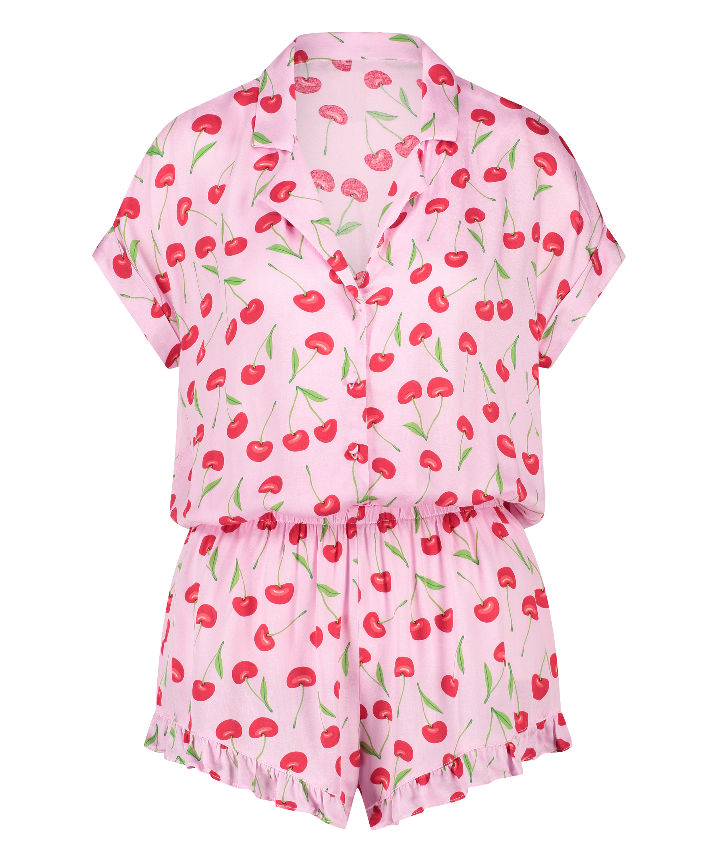 Onesie Teddy Cherry, Roze, main