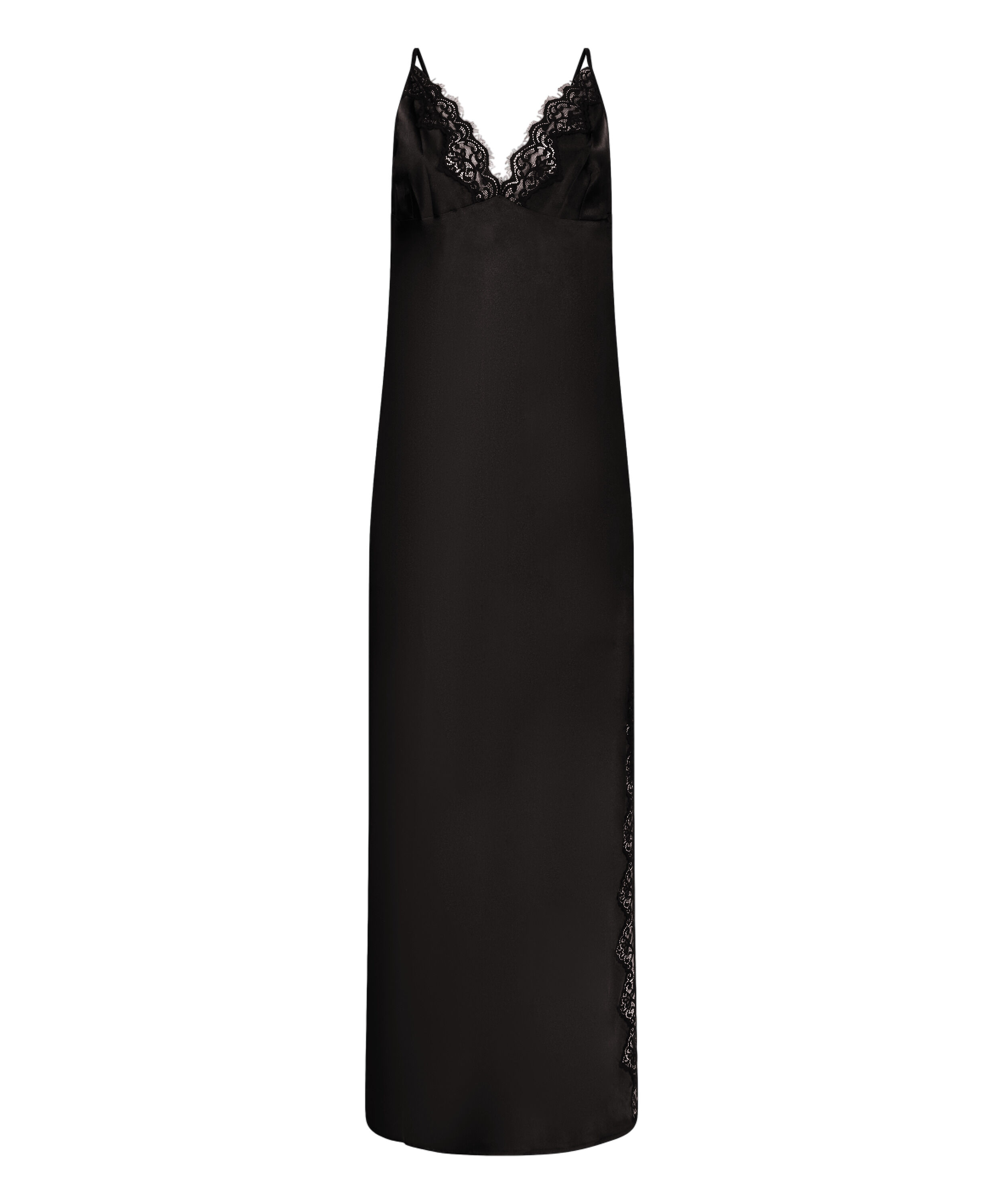 Slipdress Mya, Zwart