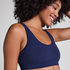Bralette Scoop Dianne, Blauw