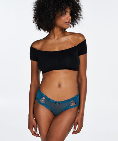 V-Shape brazilian Kyla, Blauw