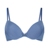 Soutien-gorge à armatures préformé Plunge, Bleu