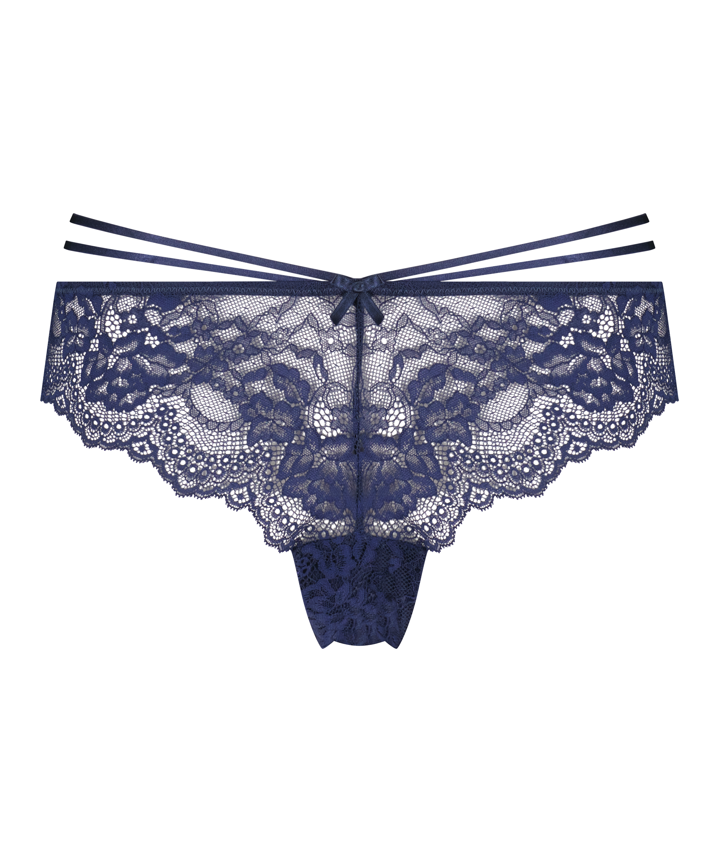 Slip br&eacute;silien Shay, Bleu, main