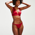 Bas de bikini tanga Lola, Rouge