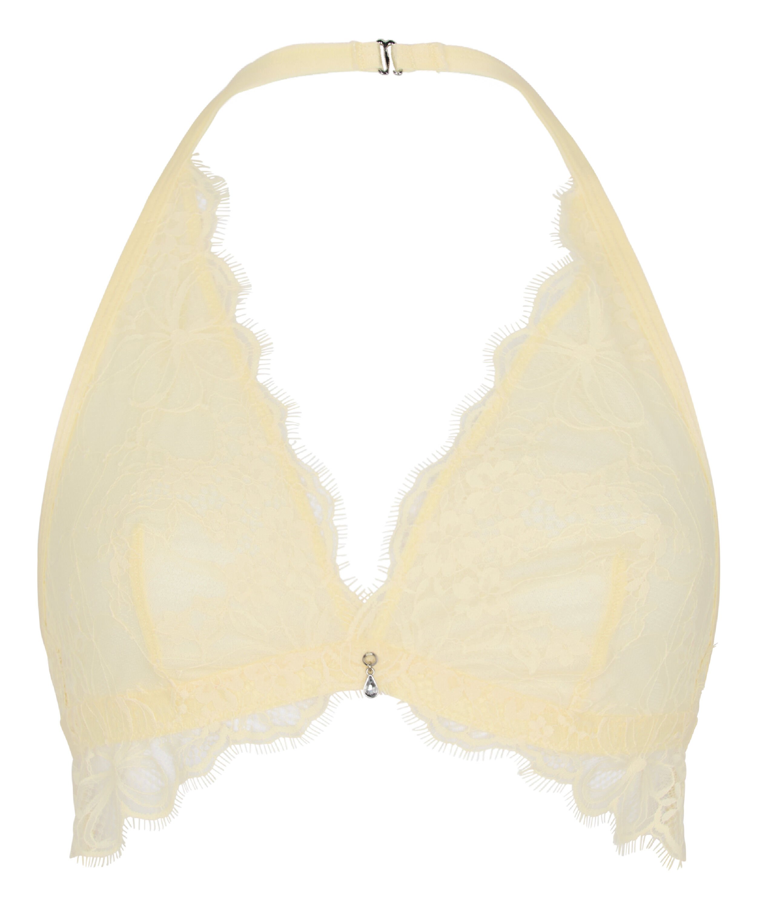 Soutien-Gorge Bralette Longline Halter Prina, Jaune
