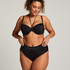 Slip de Bikini Luxe, Noir