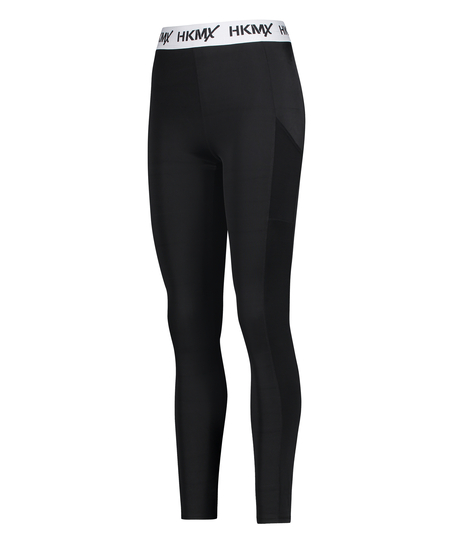 HKMX Regular waisted sport legging, Zwart