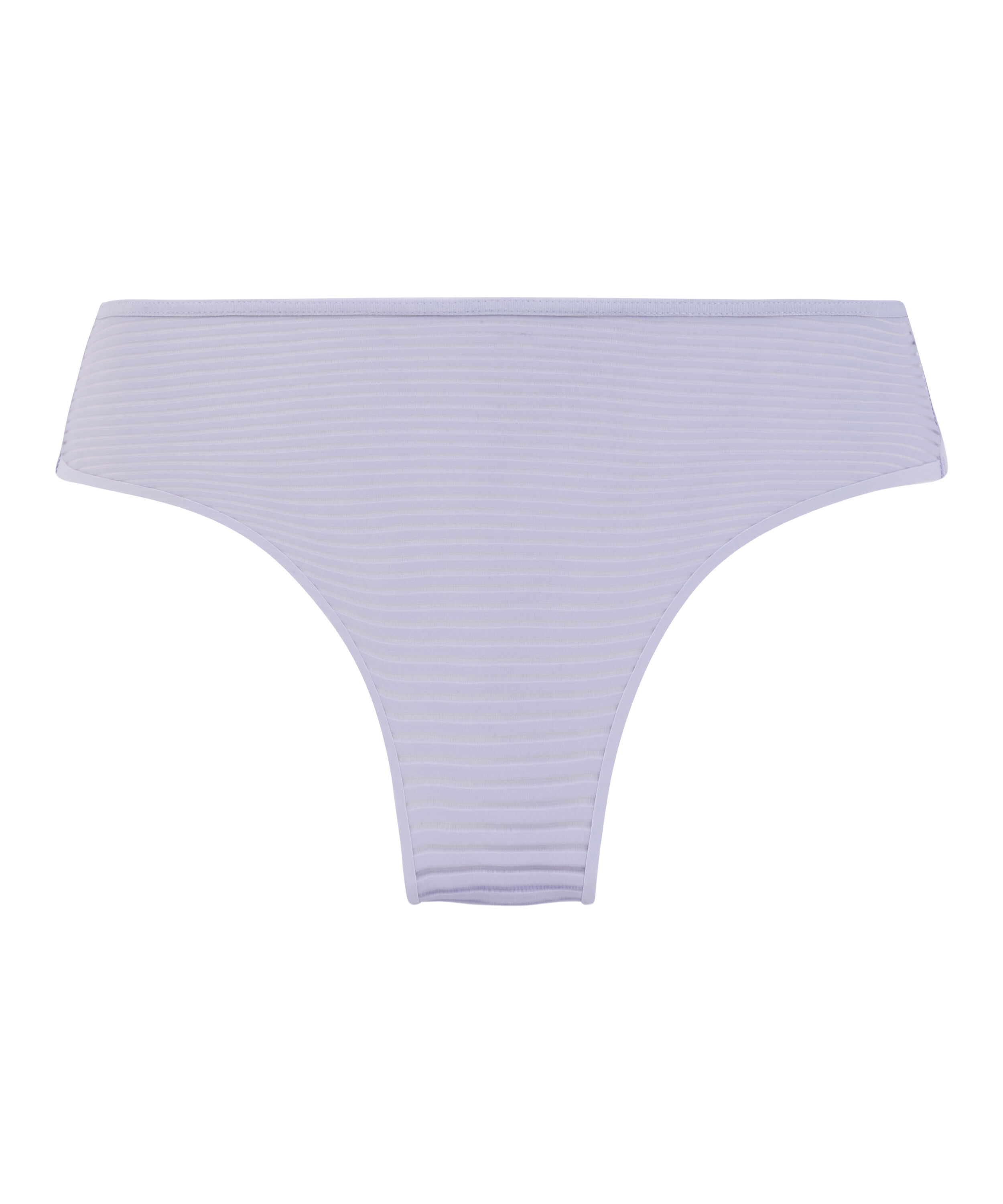 Slip br&eacute;silien invisible Stripe mesh, Pourpre