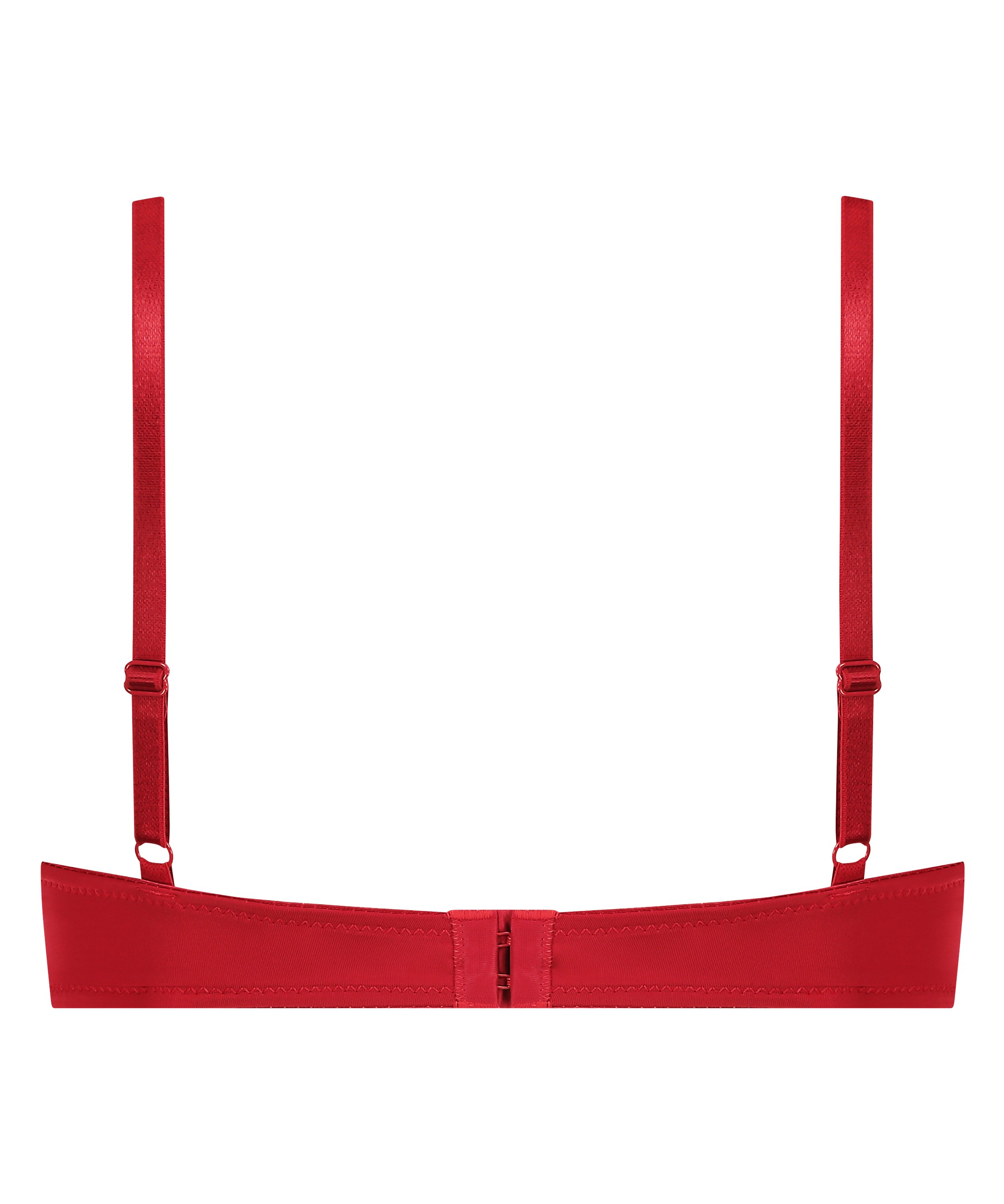 Voorgevormde beugel bh Plunge, Rood, main